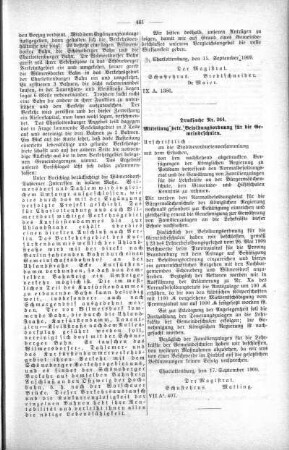 No. 18. (259-271)(263,264), 22. September 1909