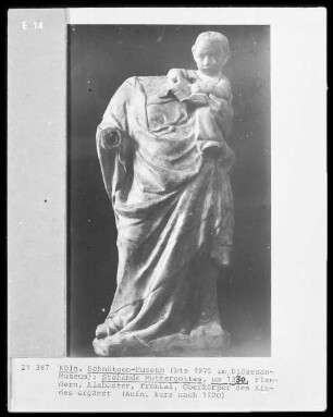 Stehende Muttergottes mit Kind