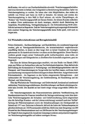 210-214, 5.4 Wirtschaftsverkehrsformen und Betrugskriminalität