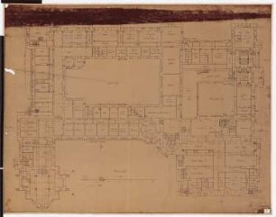 Königliches Residenzschloss Posen, Posen: Grundriss UG 1:100