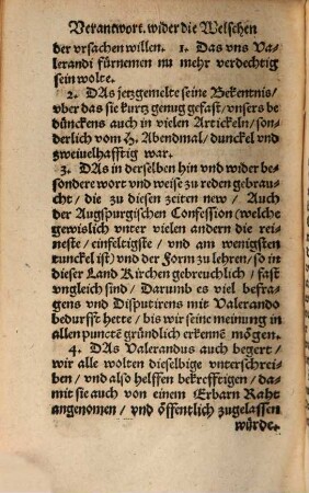 Gegenbericht vnd verantwortung der Predicanten zu Franckfort am Meyn vff etliche vngegrundte klagschrifften der Welschen, Das ist, der Fratzösischen vnd Flemmischen Predicanten vnd gemeyn deselbst ...