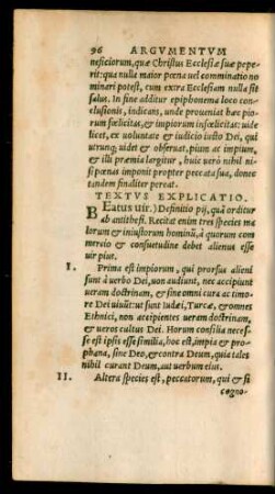 Textus Explicatio.