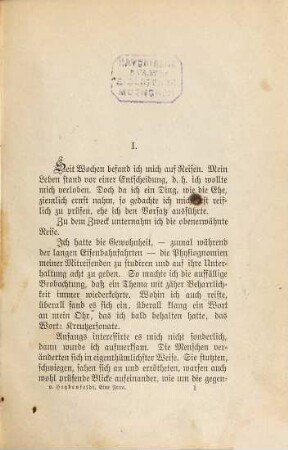 Eine Frau : Studie nach dem Leben