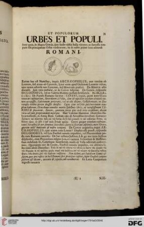 Numismata urbium et populorum