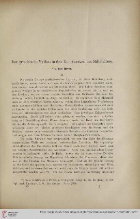 Der griechische Mythus in den Kunstwerken des Mittelalters