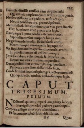 Caput Trigesimum Primum