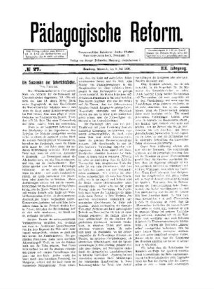 Die Succession der Unterrichtsfächer