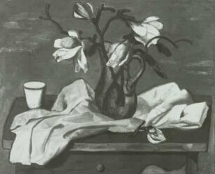 Stilleben mit Magnolie