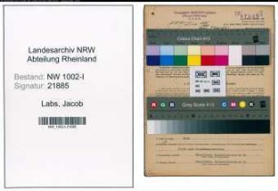 Entnazifizierung Jacob Labs, geb. 06.01.1915 (Kaufm.Angest.)
