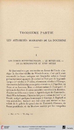 Troisième partie