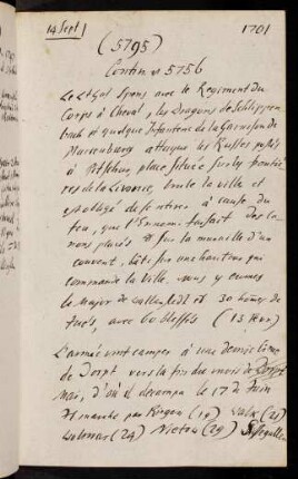 5795-5824, 14. Sept. 1795 Contin. v. 5756 ...