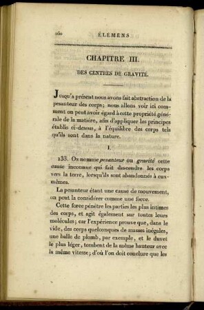 Chapitre III. Des Centres De Gravité.