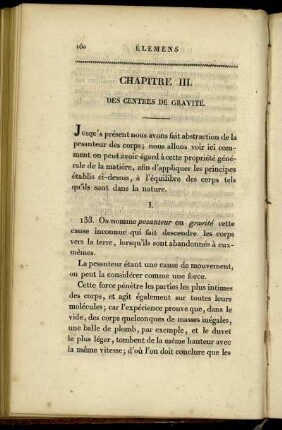Chapitre III. Des Centres De Gravité.