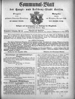 1872,52: No. 52, 29. Dezember 1872