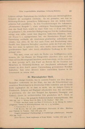 II. Mineralogischer Theil.