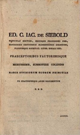 De tubarum Eustachii functionibus : commentatio inauguralis