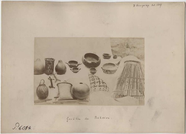 Objects of the Bakairi