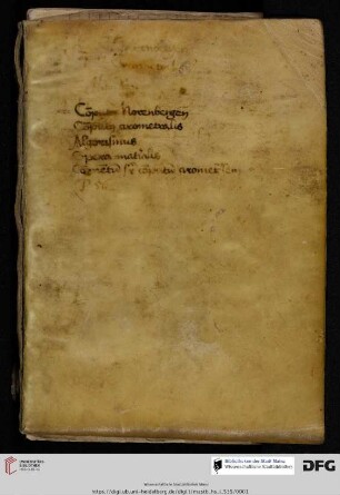 Astronomisch–komputistische Sammelhandschrift