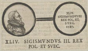 Bildnis von Sigismvndvs III., König von Polen