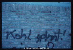 Kohl spinnt!