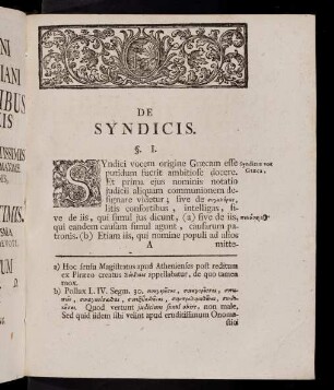 1-20, De Syndicis. Corollaria.