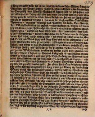 Des Königlich-Preußischen Gesantens am Chur-Pfältzischen Hof, Herrn Hechts, zu Heydelberg auf die Churfürstliche weitere Resolution vom 18. Nov. 1719. gethane fernere Vorstellung, sub dato Heydelberg den 23. Nov. 1719