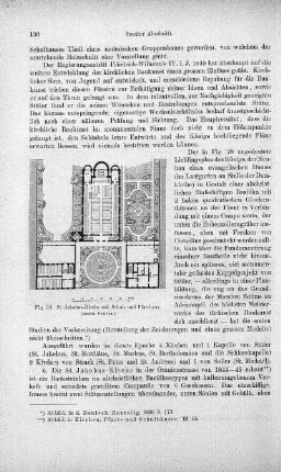 Fig. 33. St. Jakobus-Kirche mit Schul- und Pfarrhaus