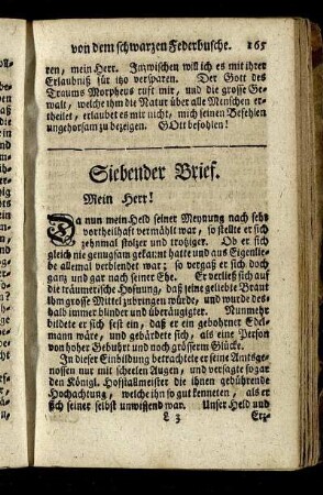 Siebender Brief.