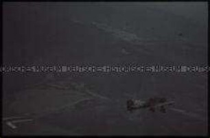 Junkers JU 87 über Gebirgslandschaft