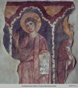 Freskenzyklus : Heilige mit dem Erzengel Michael