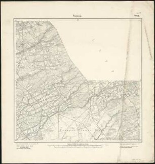 Meßtischblatt 2293 : Senne, 1897 : Senne. - Aufn. 1895. - 1:25000. - [Berlin]: Reichsamt für Landesaufnahme, 1897. - 1 Kt.