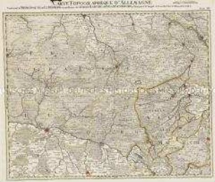 Grand Atlas . Bl. 14 (Lüneburg, Mark Brandenburg): Conténant le Principauté de Lunebourg et une Partie de la Vielle Marche de Brandenbourg et.