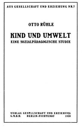 Kind und Umwelt