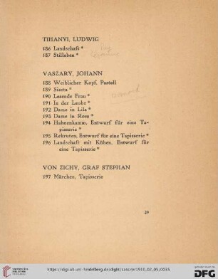 Tihanyi, Ludwig (Nr. 186-187)