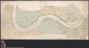 Plan der Gegend unterhalb von Torgau