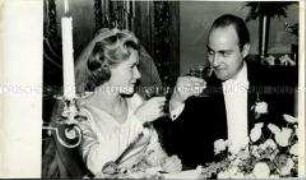 Die Hochzeit von Georg Adenauer mit Ulla Britta Jeansson