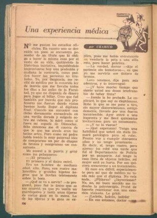 Una experiencia médica