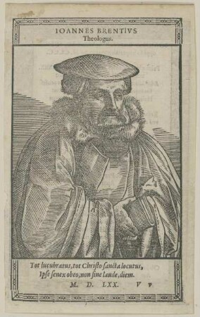 Bildnis des Johann Brenz