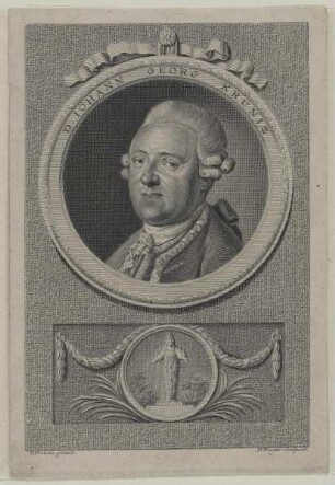 Bildnis des Johann Georg Krünitz