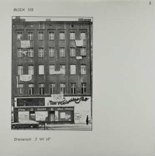 Fotografie: Oranienstr. 3, 1983