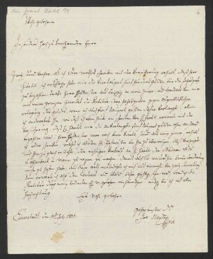 Brief an Breitkopf & Härtel  : 10.07.1801