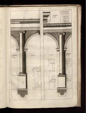 Illustration LIII: Imposta. Vignola. Palladio
