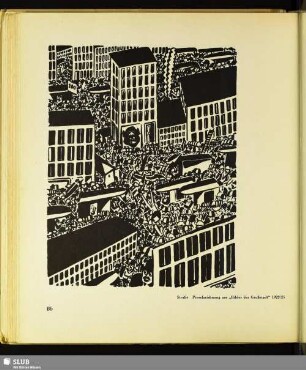 Straße : aus dem Zyklus "Bilder der Großstadt"