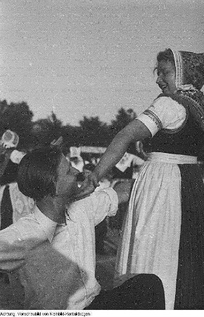 Sorbentreffen, Kreisrat Dr. Jan Ziesche, Oberregierungsrat Krenz, Kreisschulrat, 8./9. Juli 1950