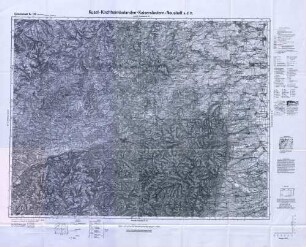 Reichskarte: Einheitsblatt 130 (1cm-Karte) Kusel-Kirchheimbolanden-Kaiserslautern-Neustadt a. d. H.