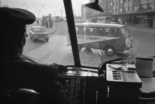 Straßenbahnverkehr am Entenfang
