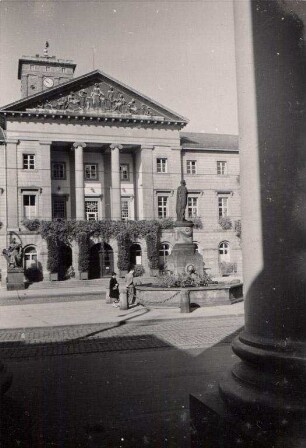 Karlsruhe - 1930er und 1940er Jahre. Rathaus