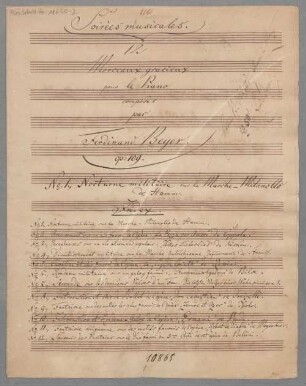 Divertimentos; D; pf; op. 109/1 - BSB Mus.Schott.Ha 11650-2