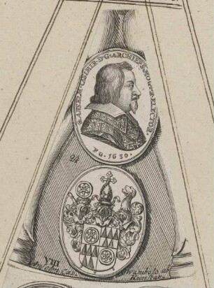 Bildnis des Erzbischofs Anselm Casimir Wamboldt von Mainz, Domprobst zu Halberstadt