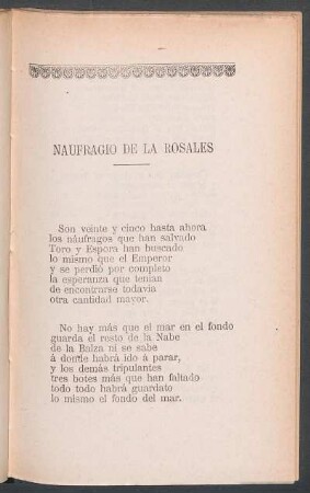Naufragio de la Rosales